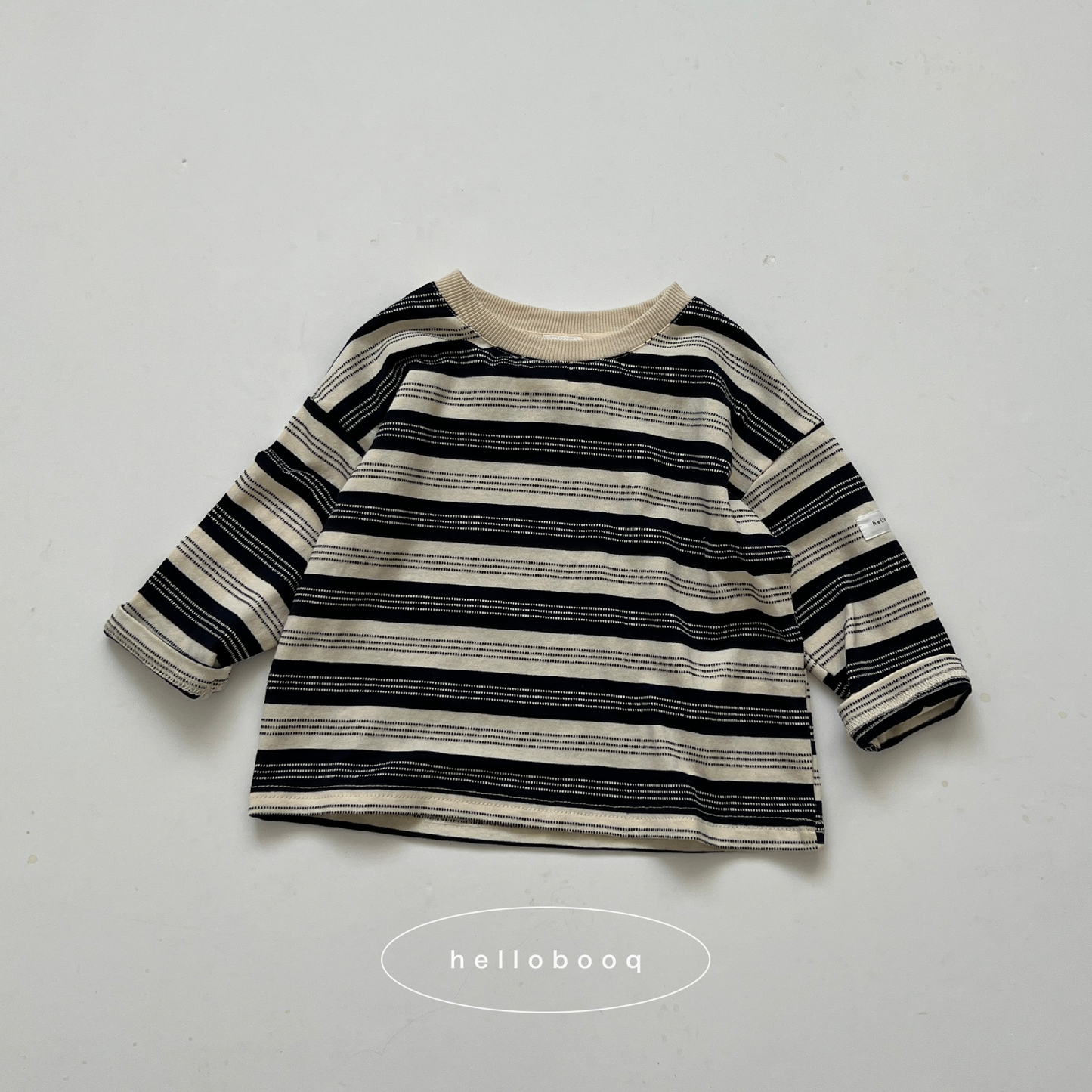 stitch border long tee