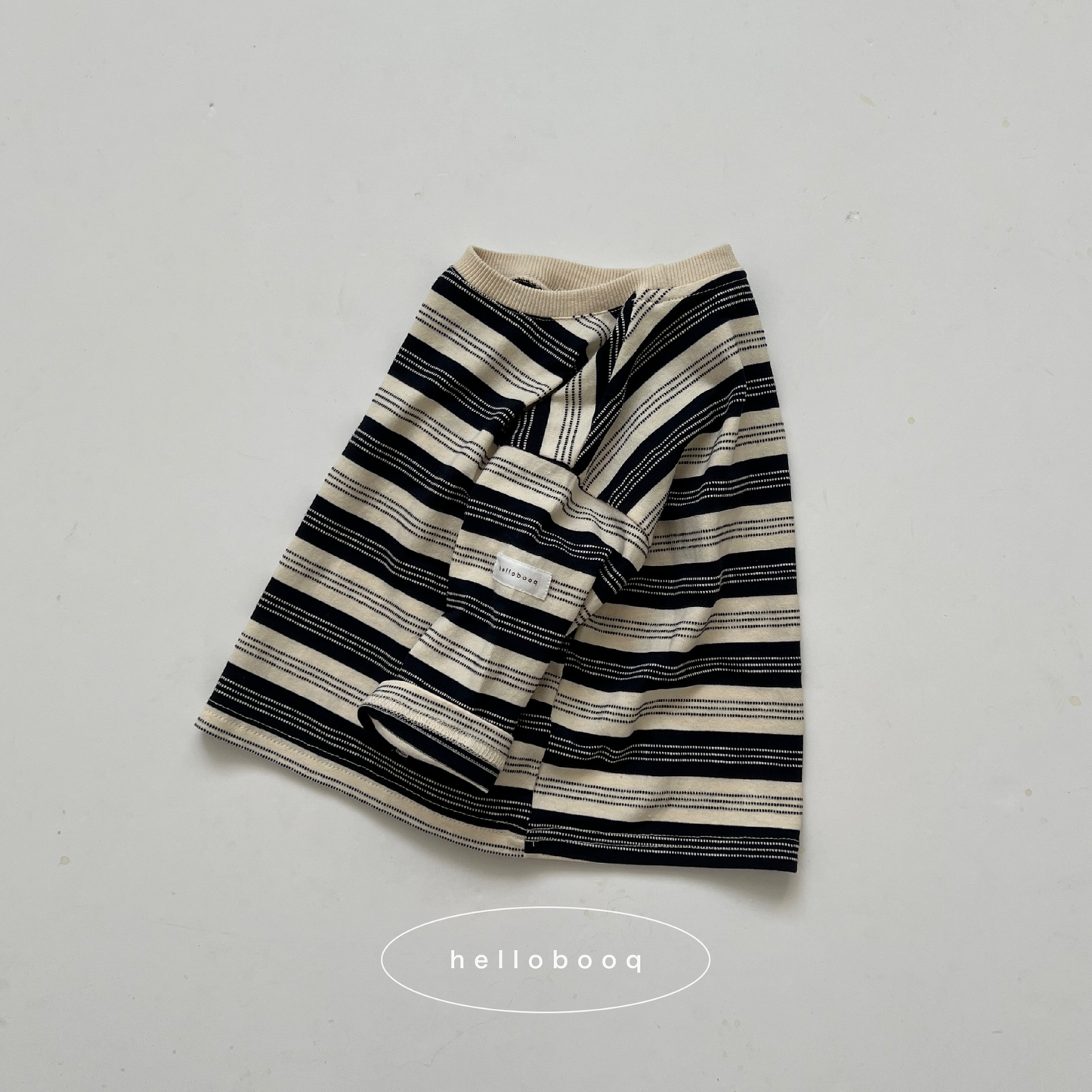 stitch border long tee