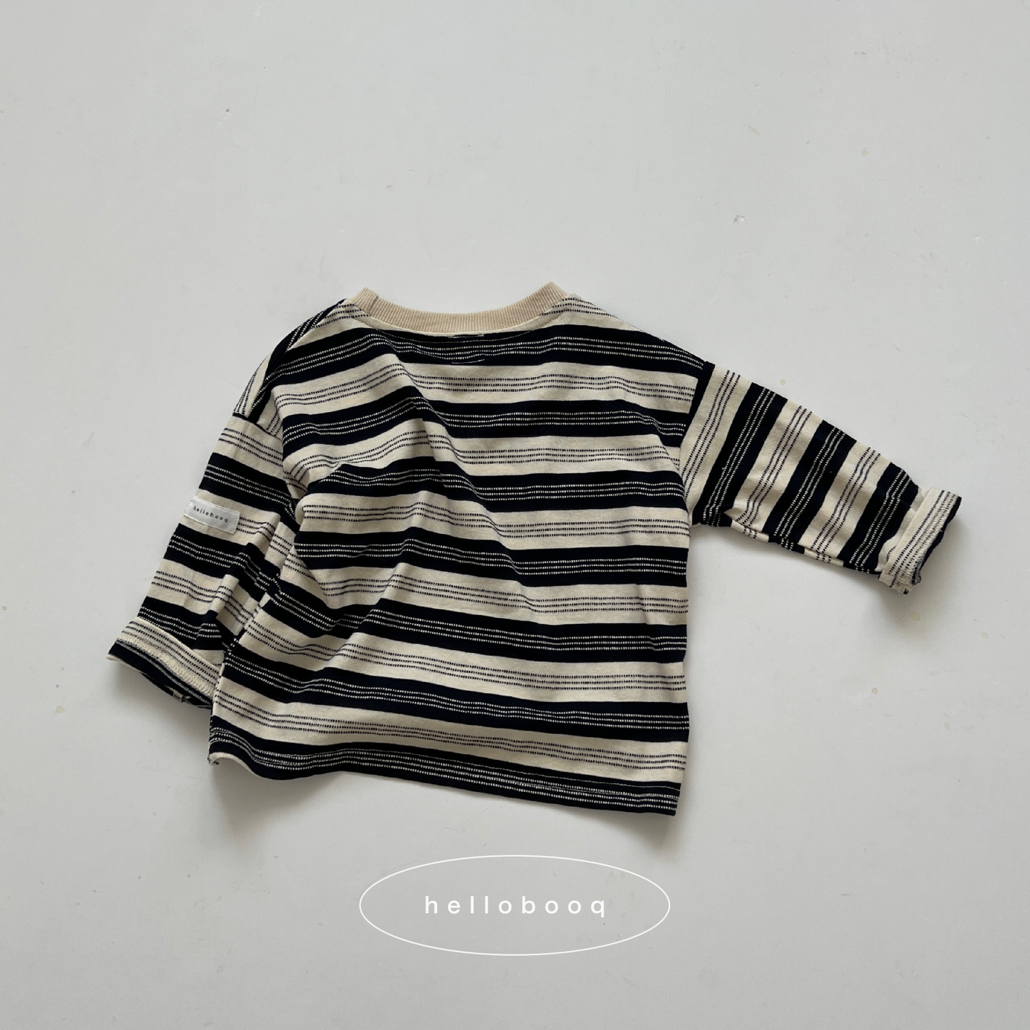 stitch border long tee