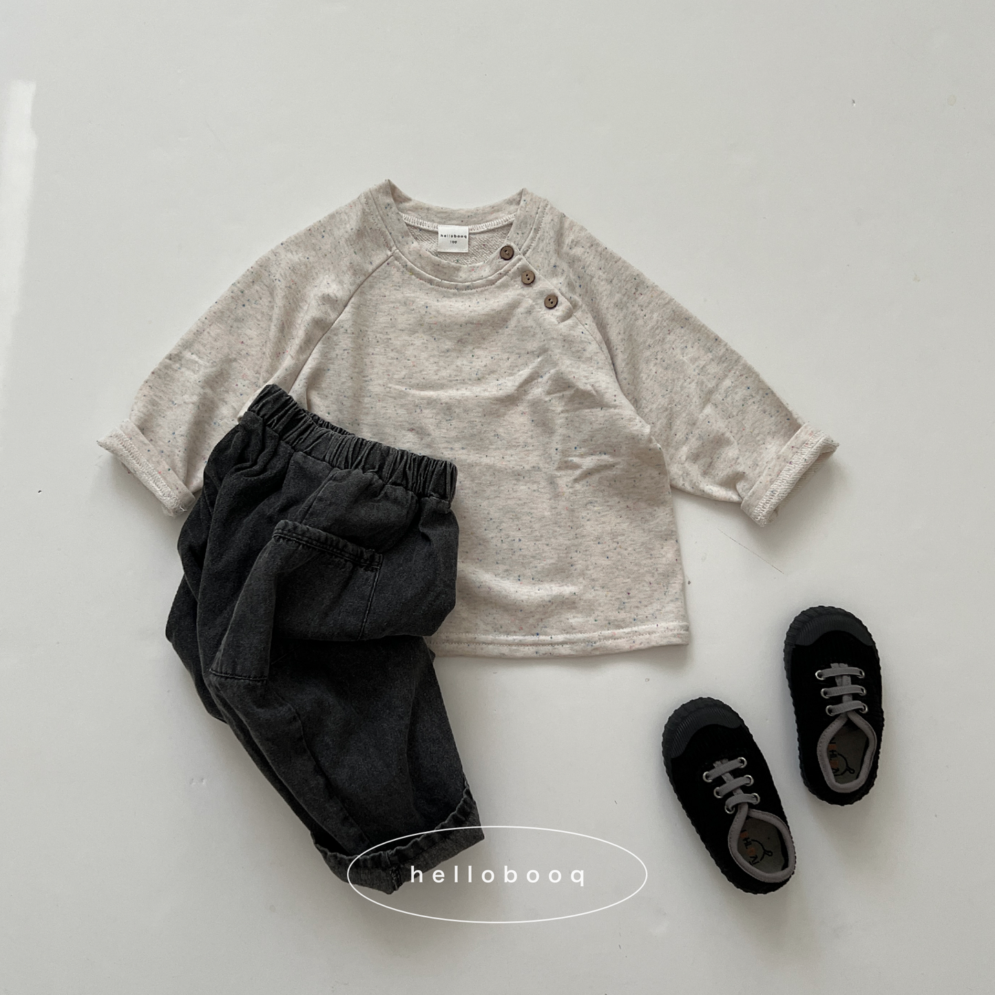 nefu button top ( mid sweat )