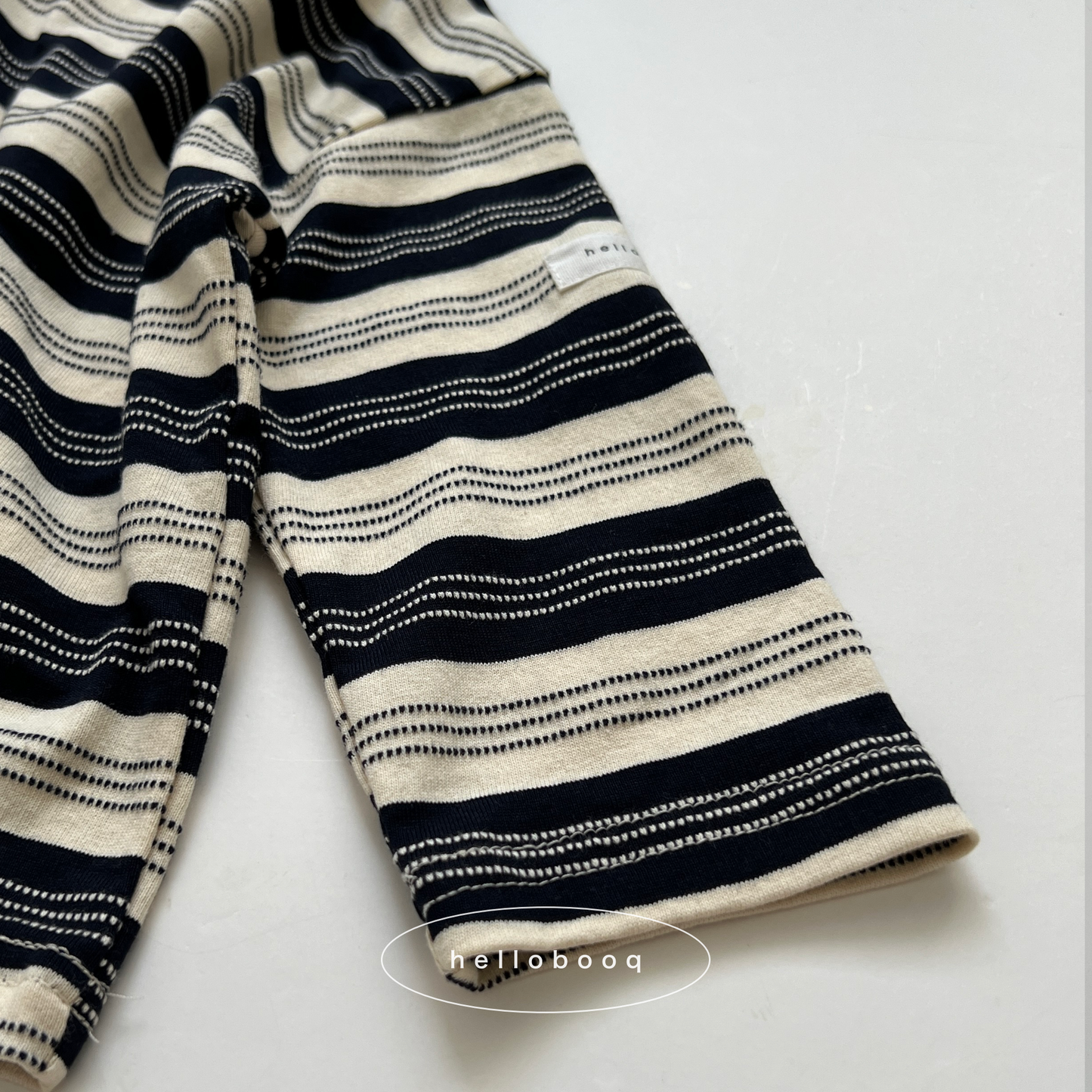 stitch border long tee