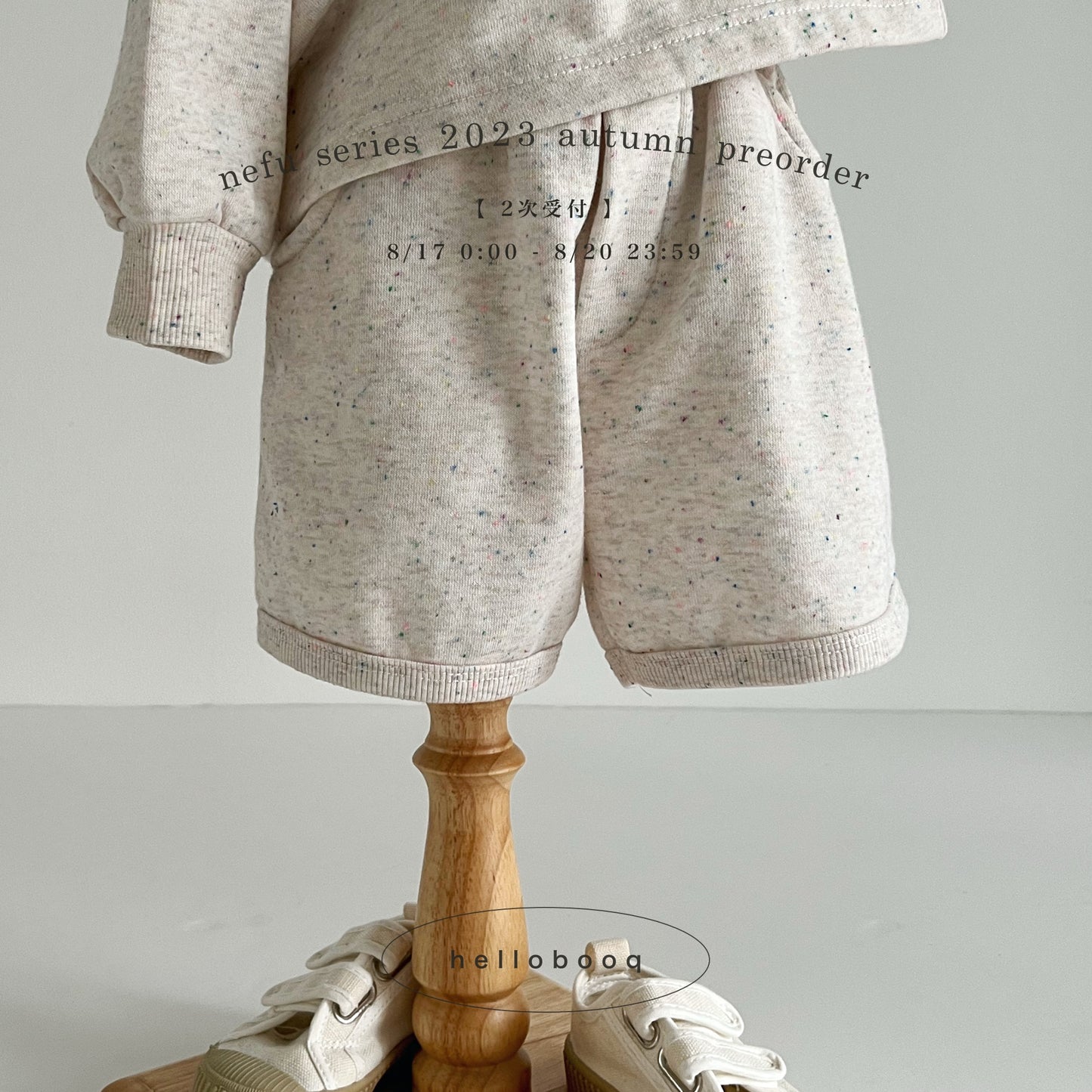 【 受注販売 】nefu short pants / 9月中旬-下旬発送予定