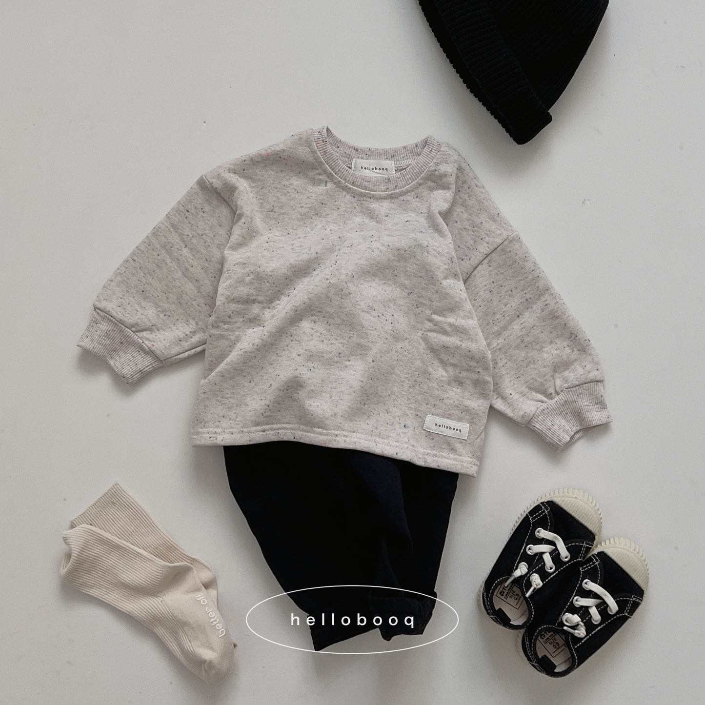 back tag cotton pants