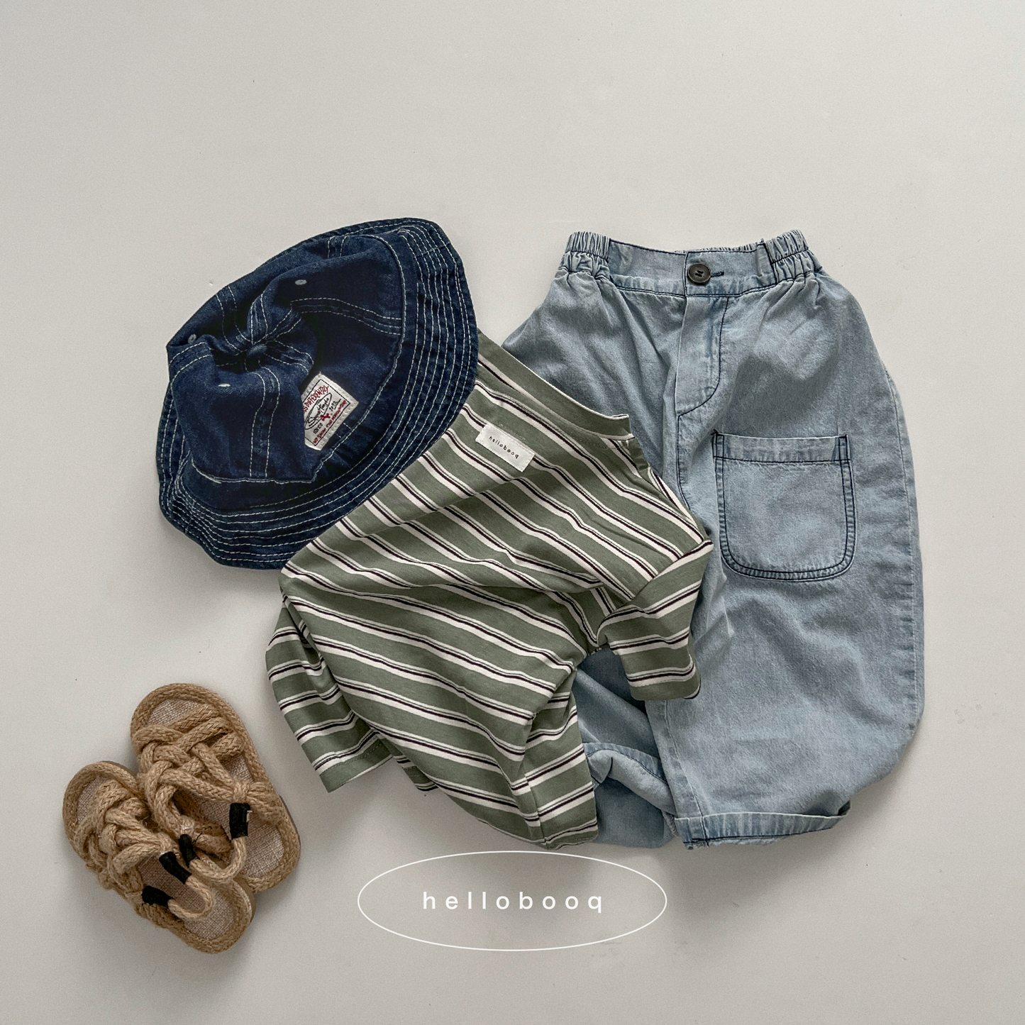 denim bucket hat