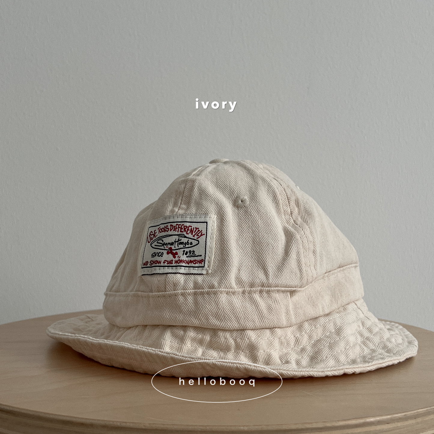 denim bucket hat