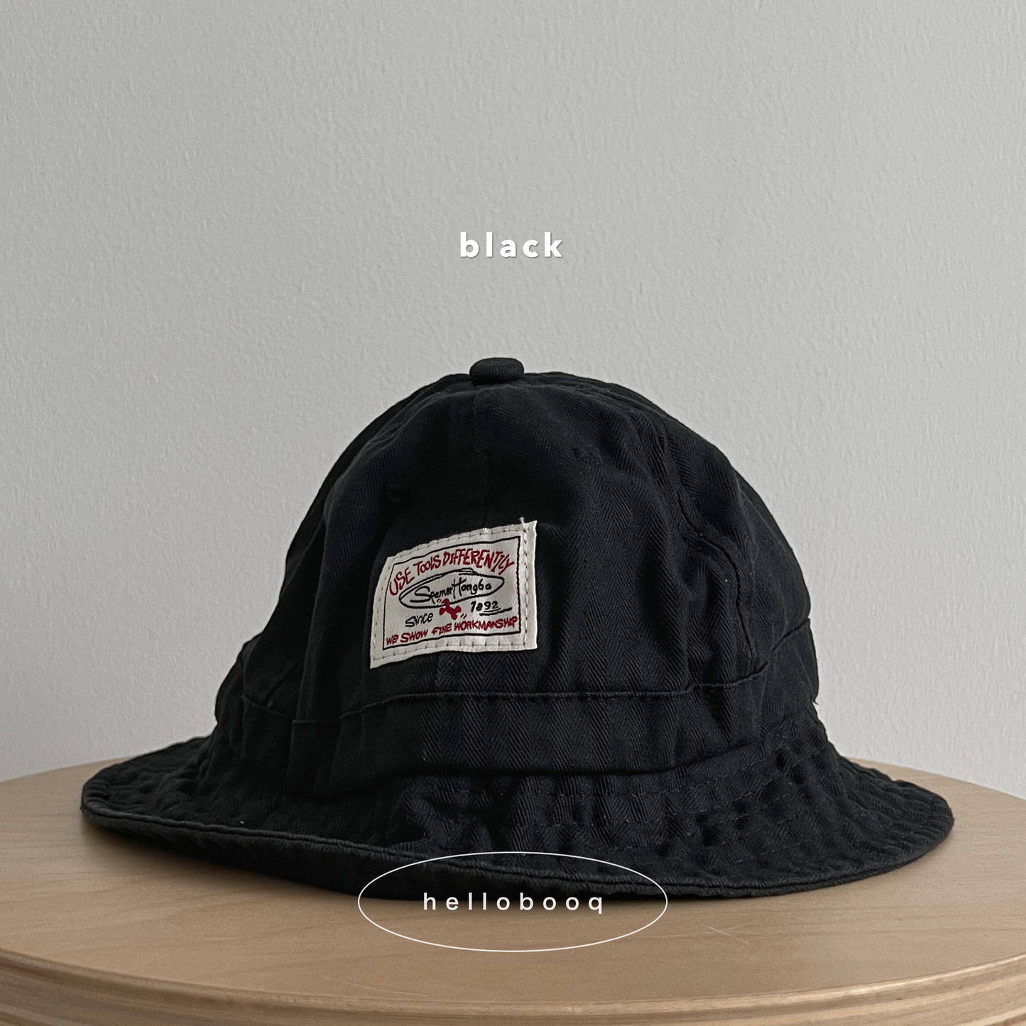 denim bucket hat