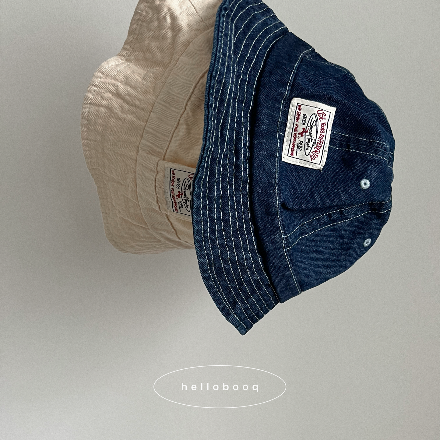 denim bucket hat