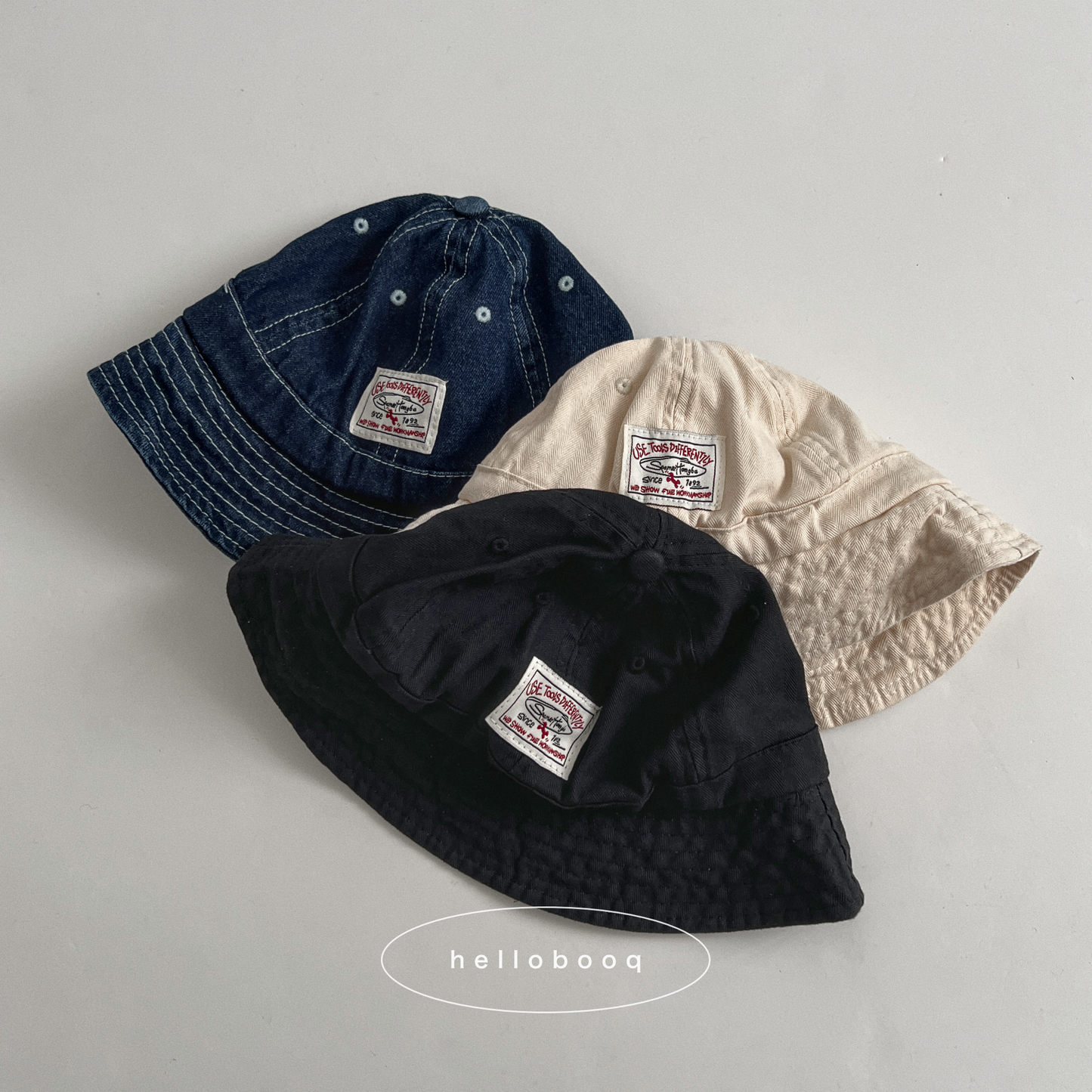 denim bucket hat