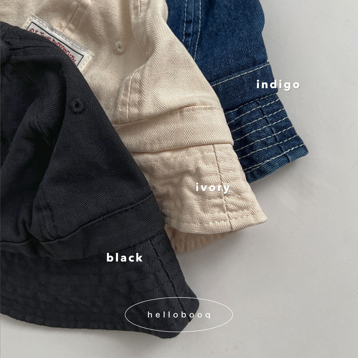denim bucket hat