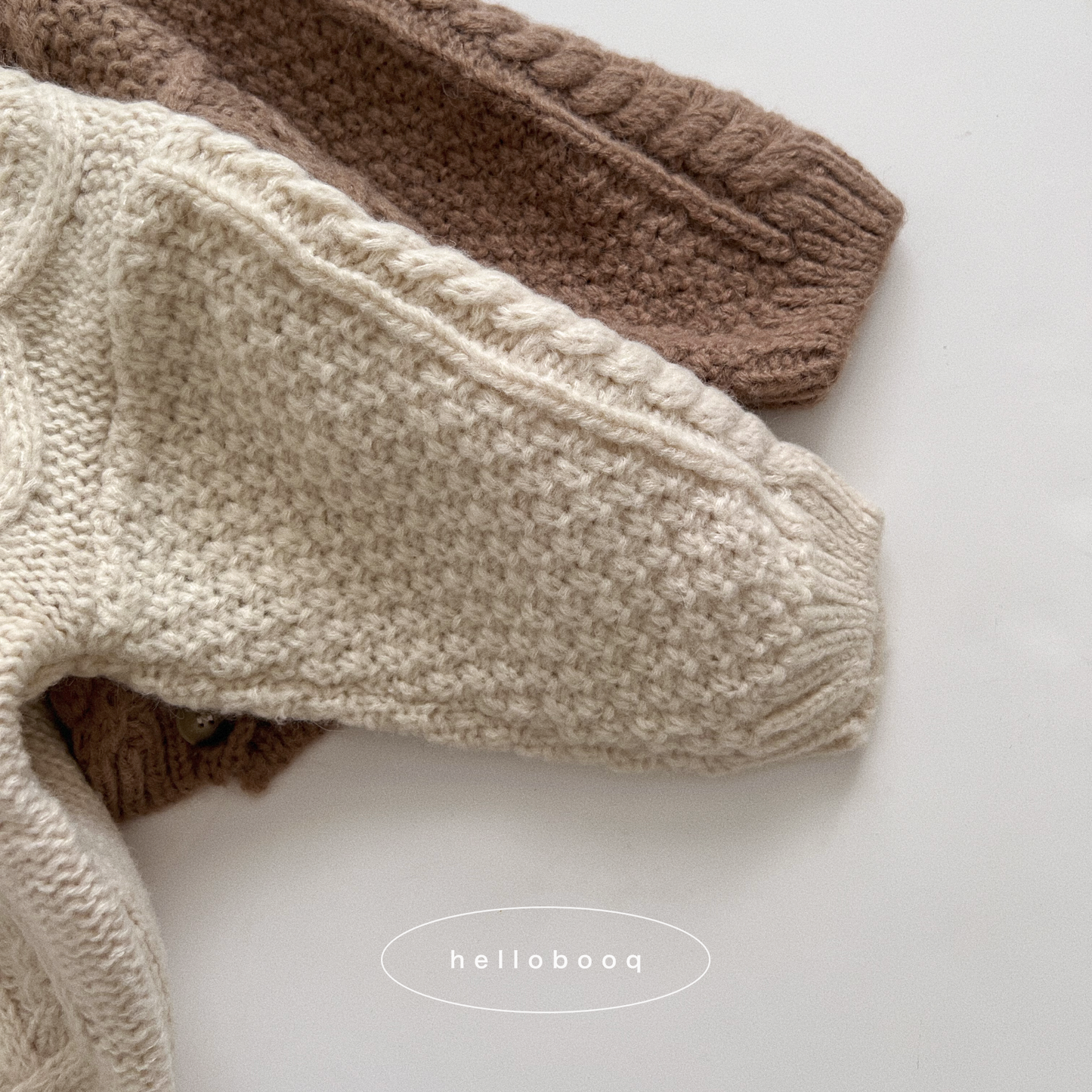 cable knit cardigan