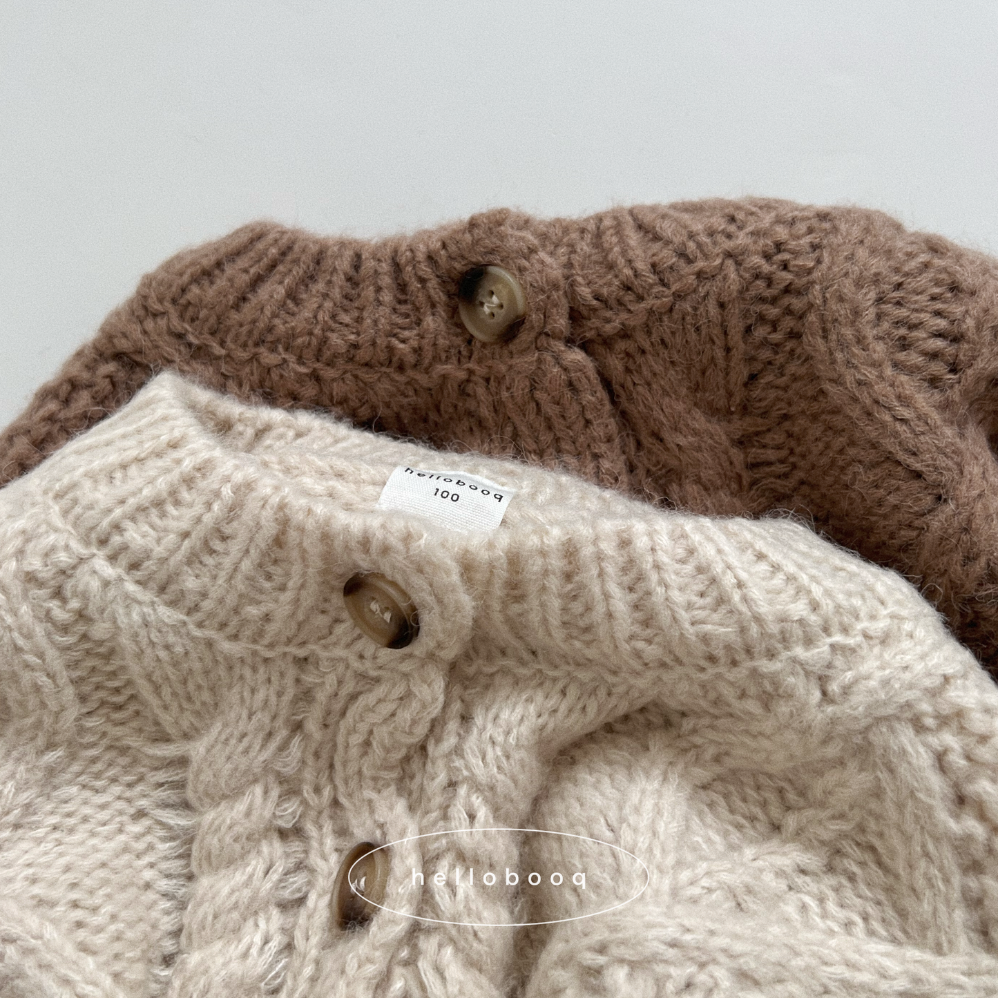 cable knit cardigan