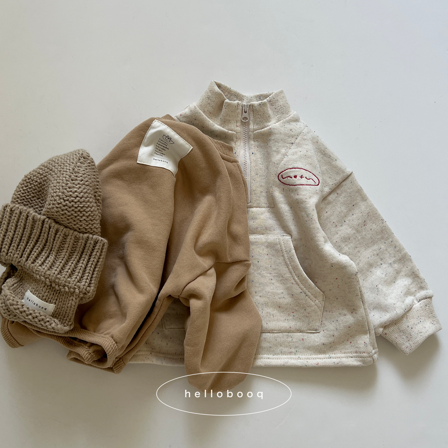nefu half zip sweat