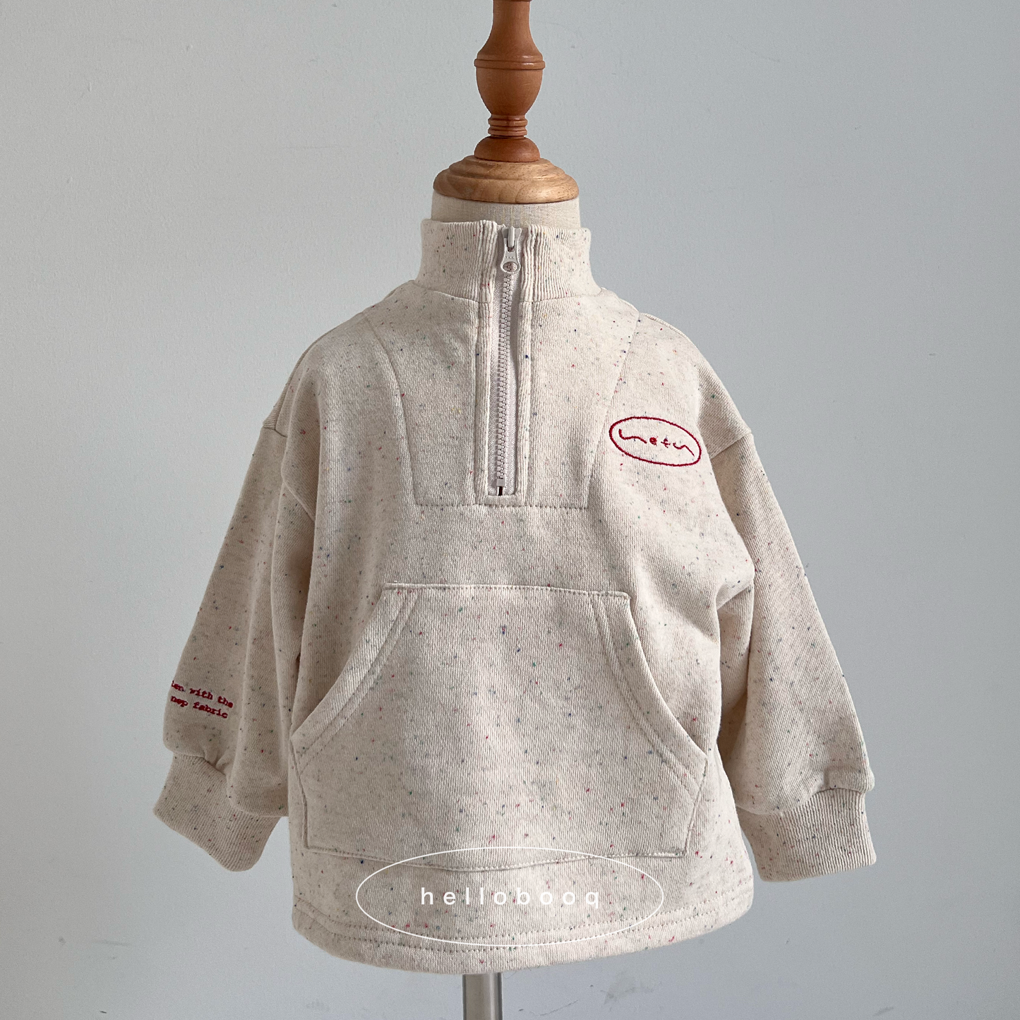 nefu half zip sweat