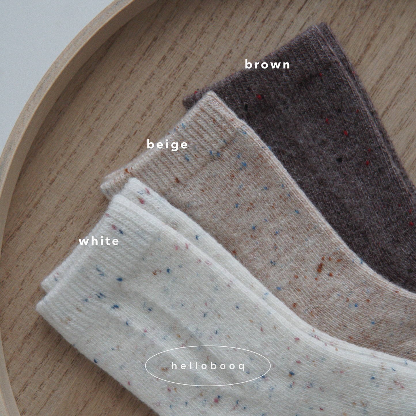 【 ご予約5%off 】color nep socks