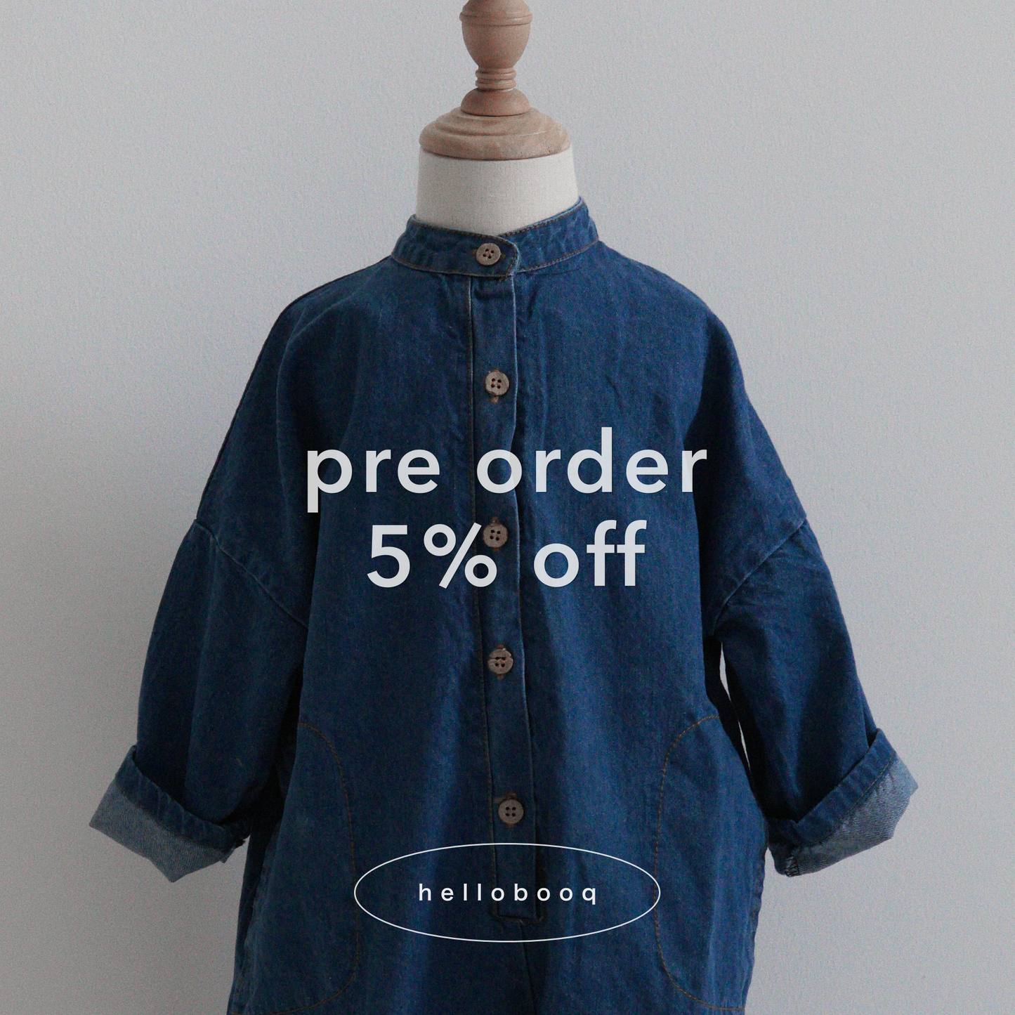 【 ご予約5%off 】denim work all in one