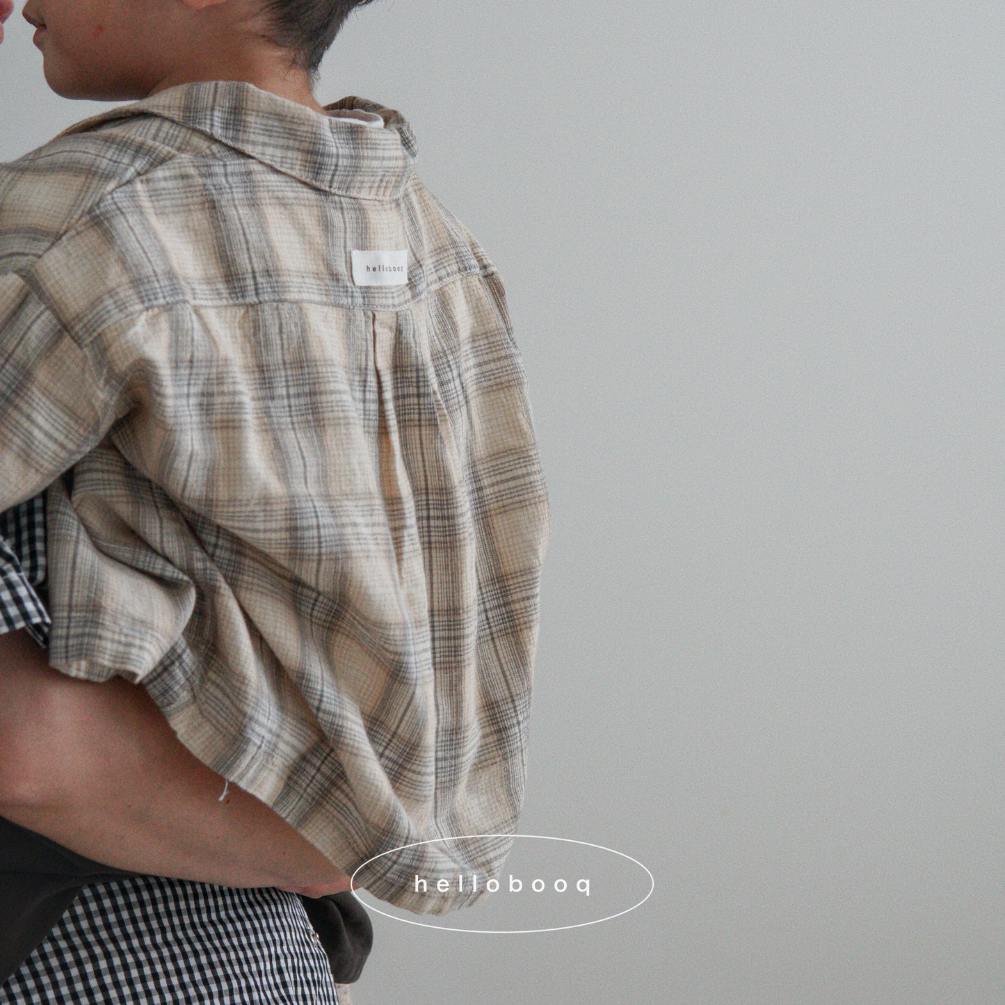 【 original 】soften check shirt