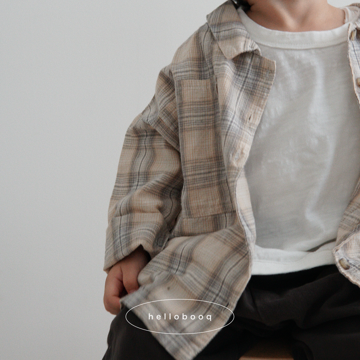【 original 】soften check shirt