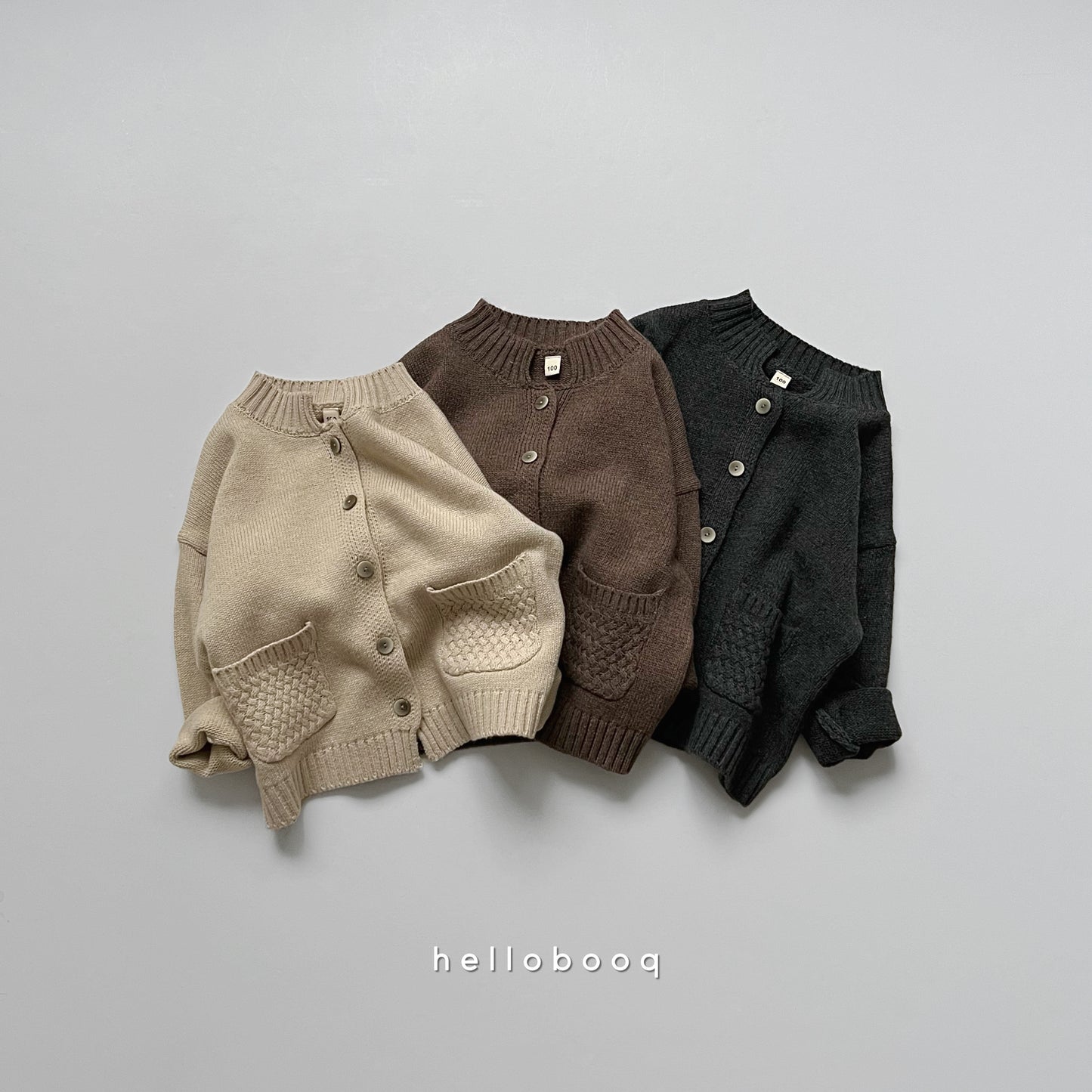 stand collar cardigan