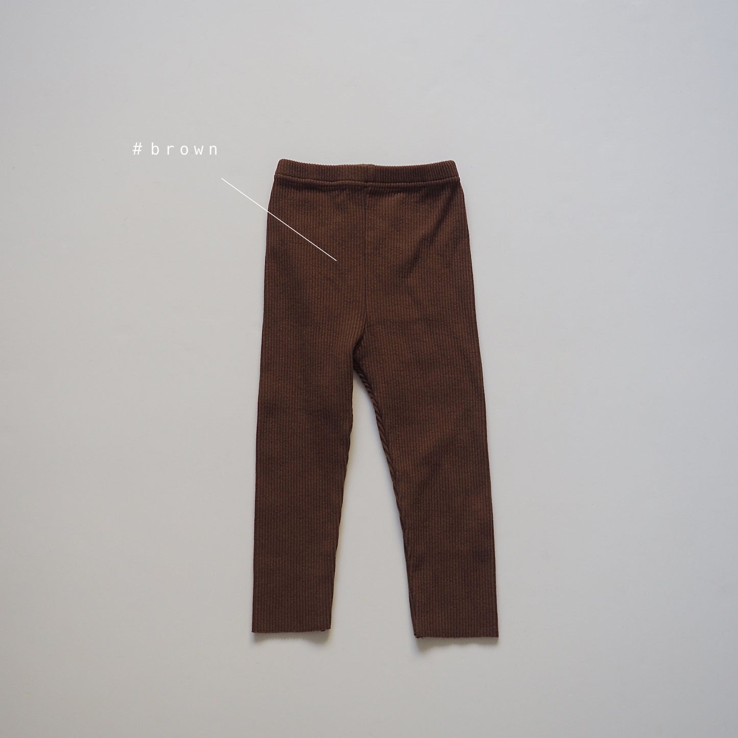 rust rib leggings