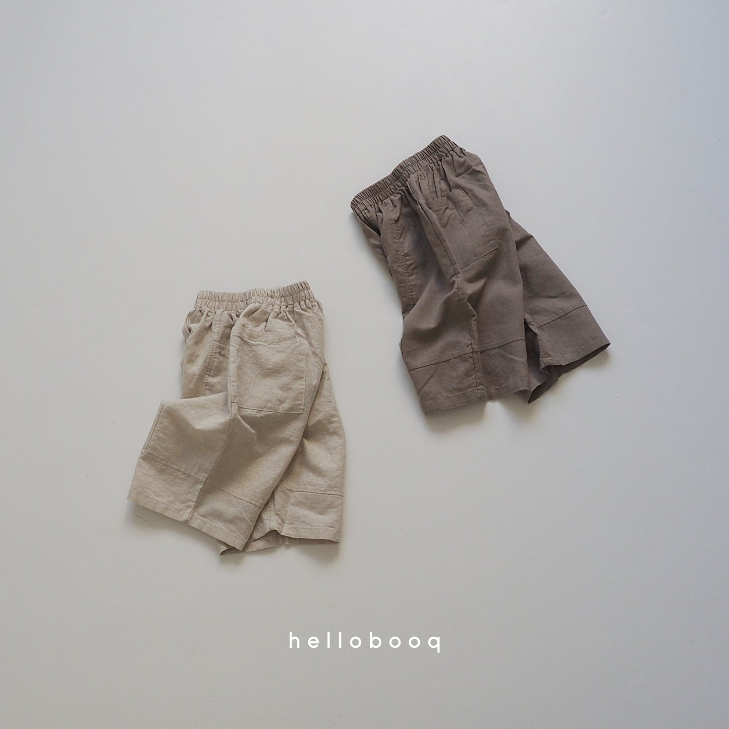 linen half pants