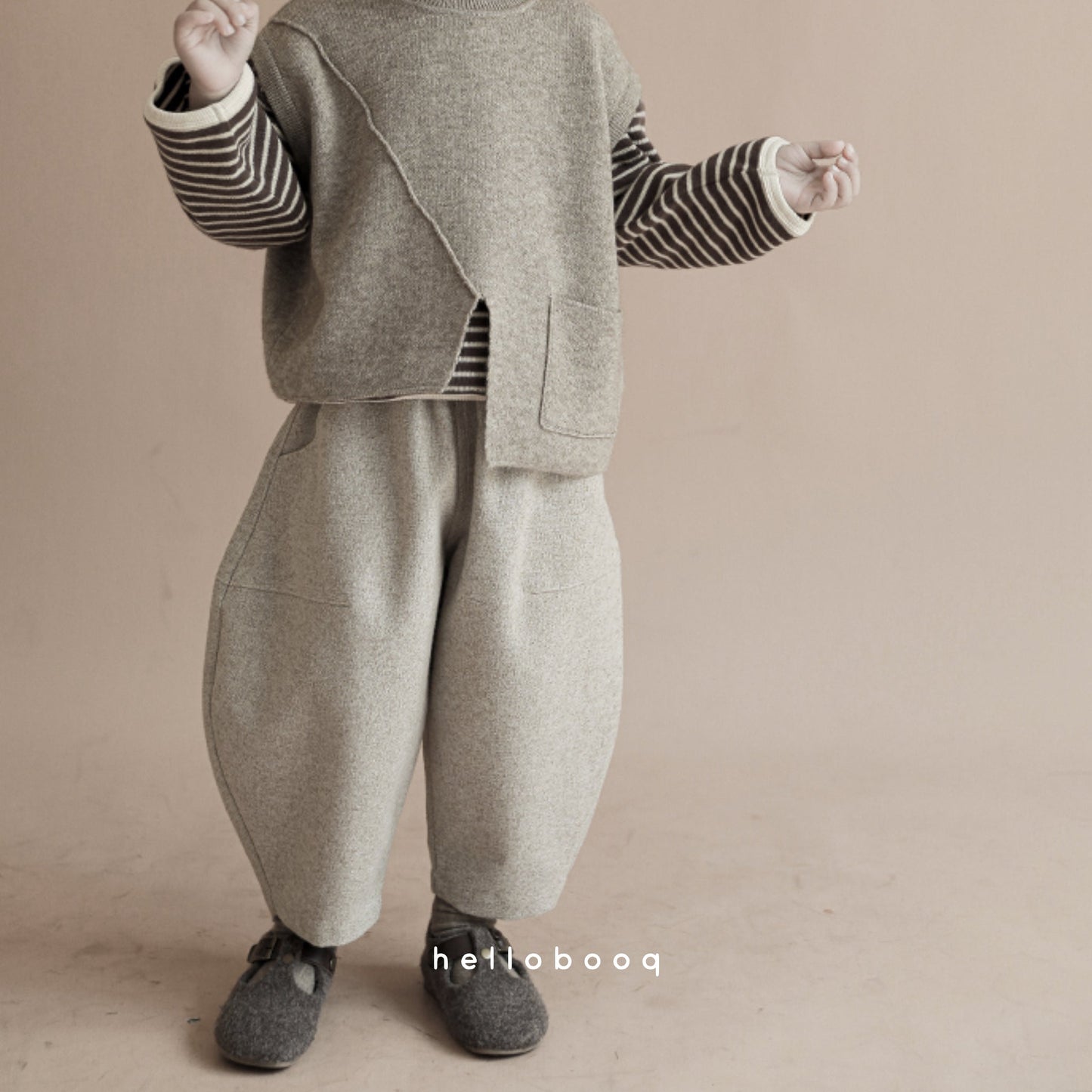 asymmetry knit vest