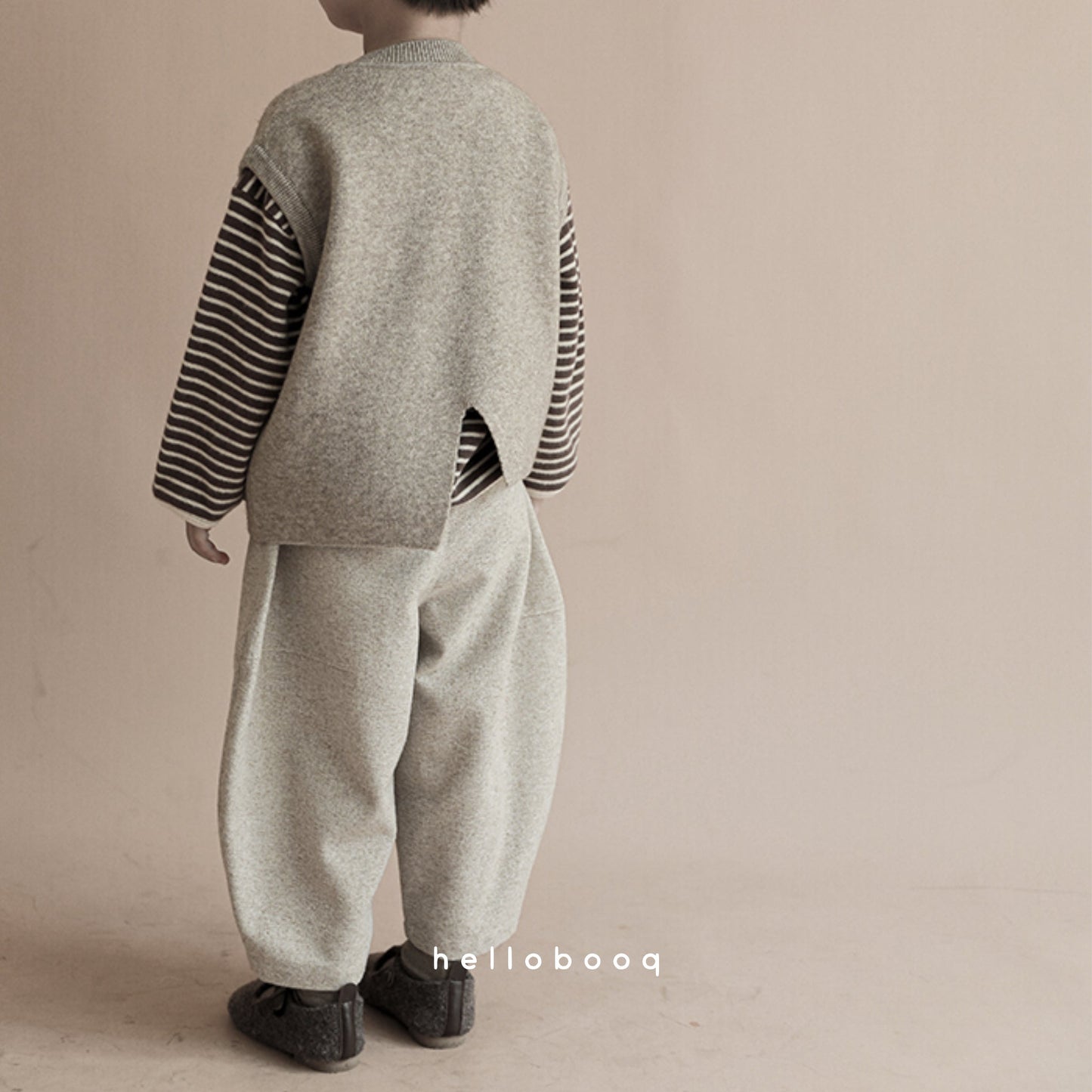 asymmetry knit vest