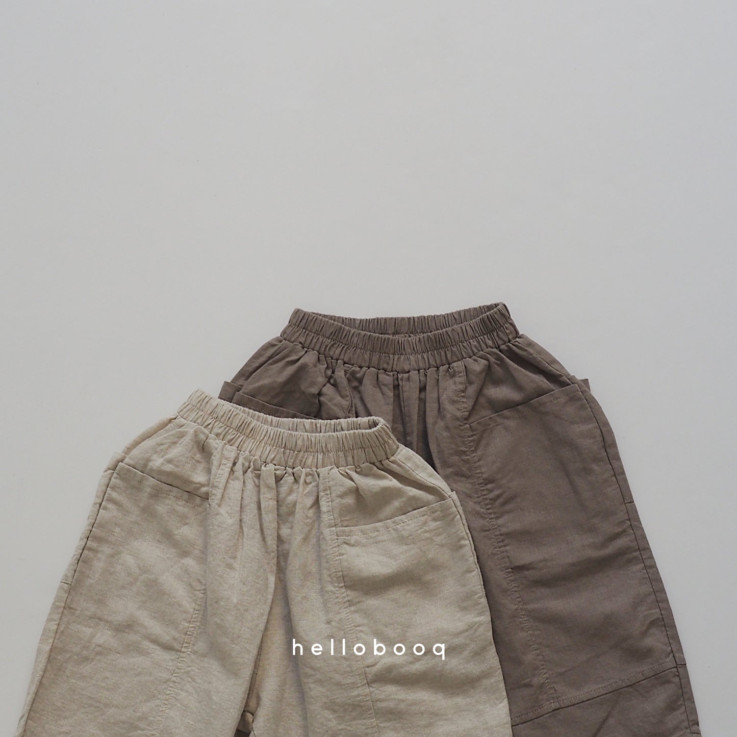 linen half pants