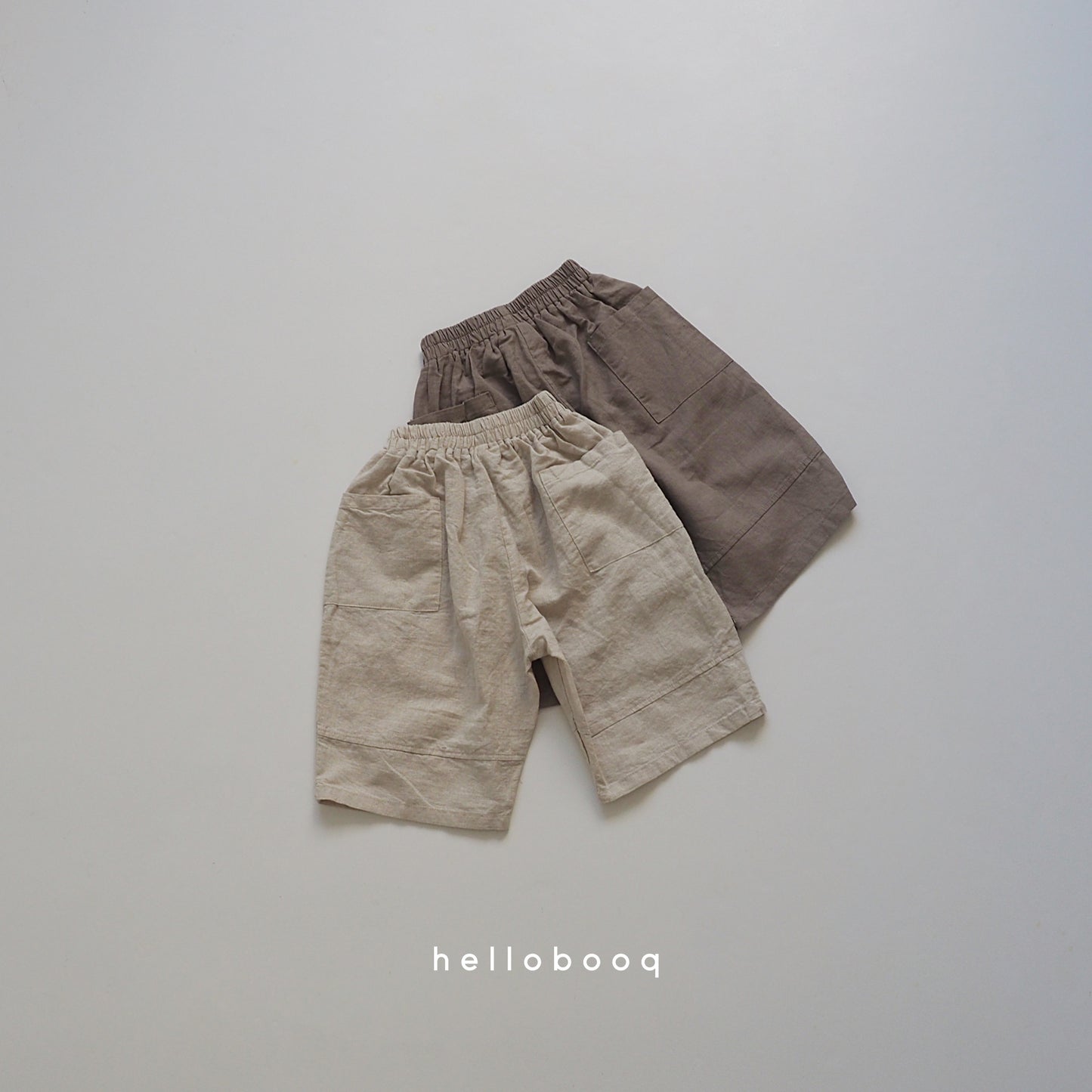 linen half pants