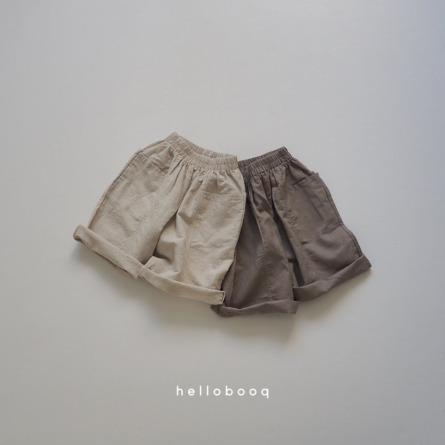 linen half pants