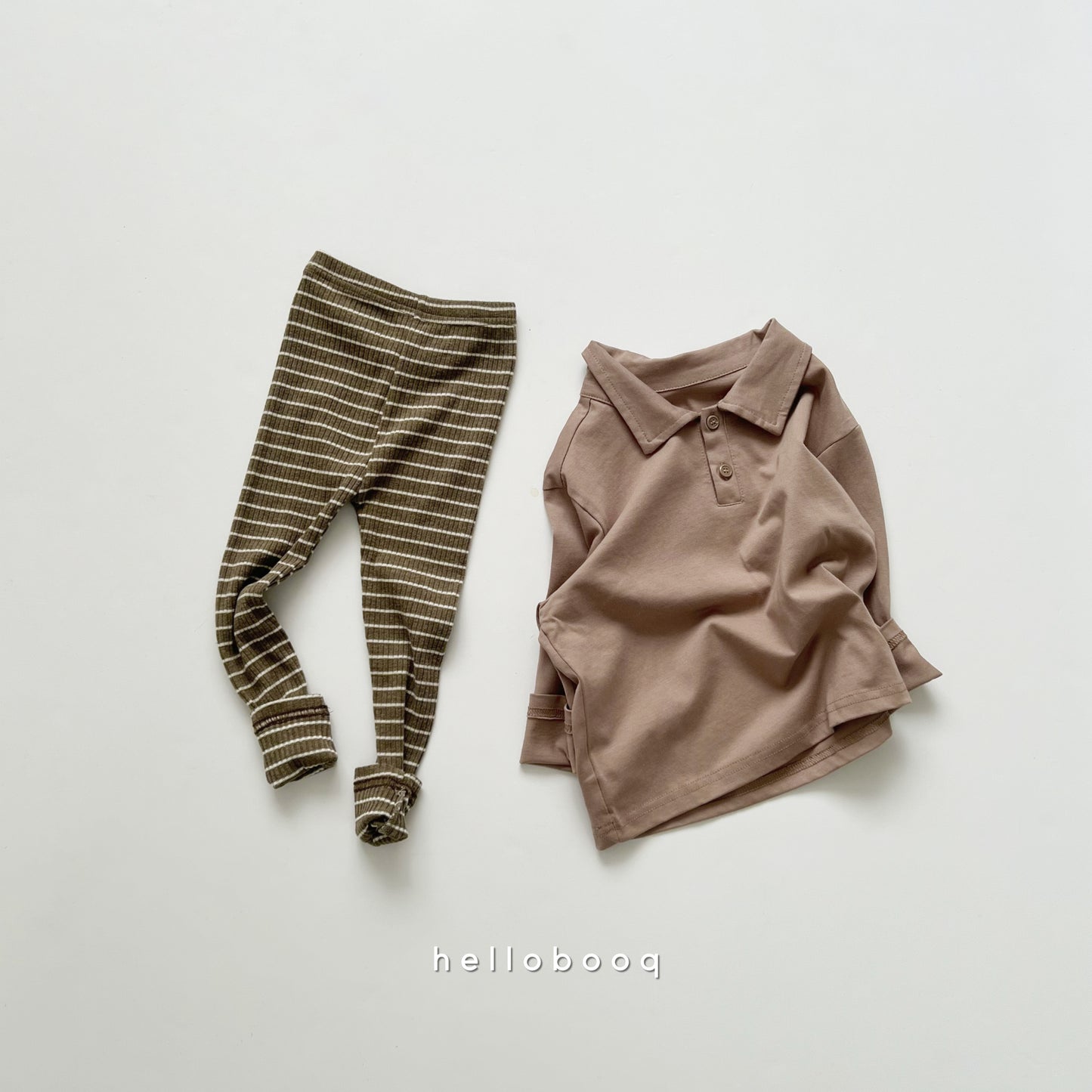 forest narrow border leggings