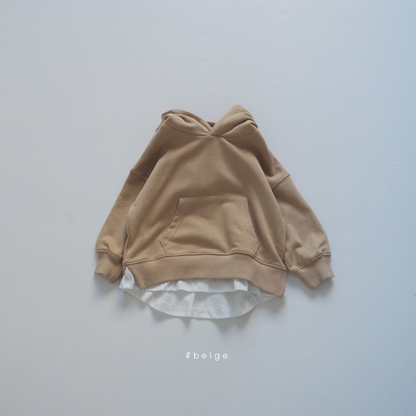 docking layered pull hoodie