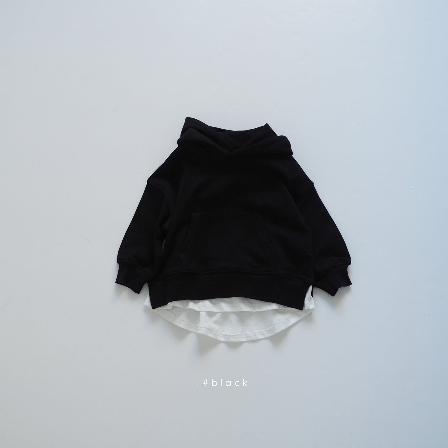 docking layered pull hoodie
