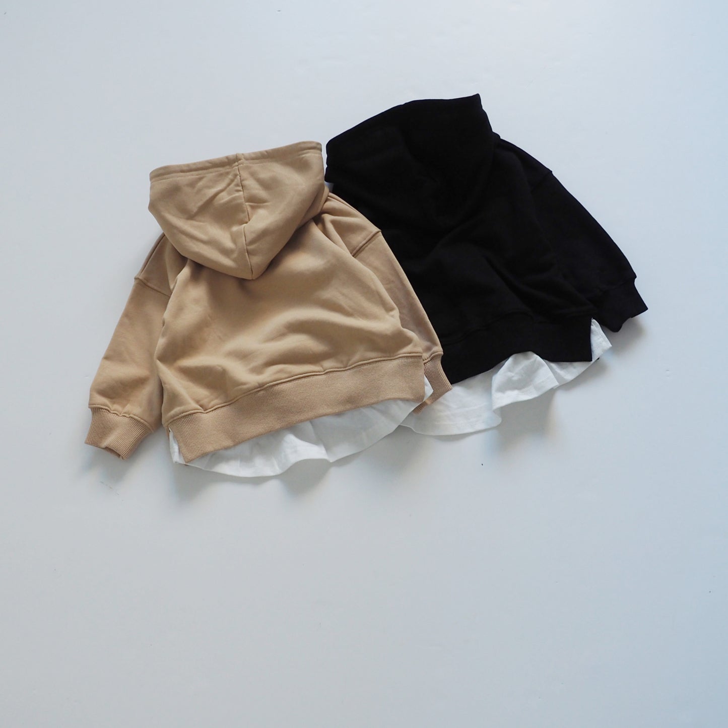 docking layered pull hoodie