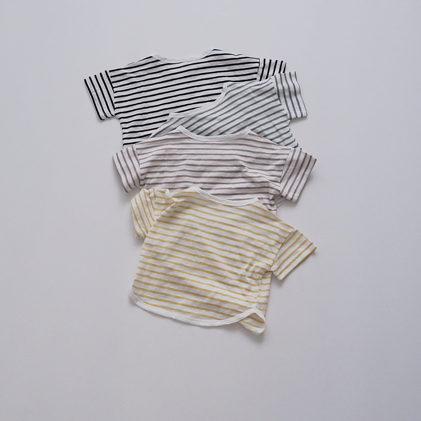round hem border tee