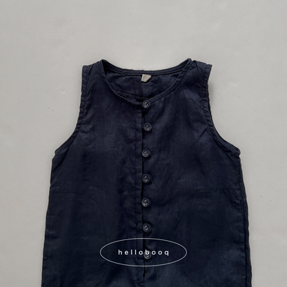 front button salopette