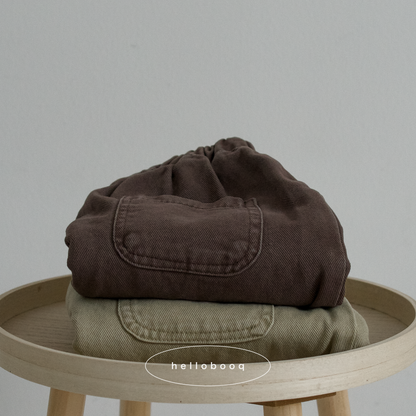 【 original 】lotus denim pants