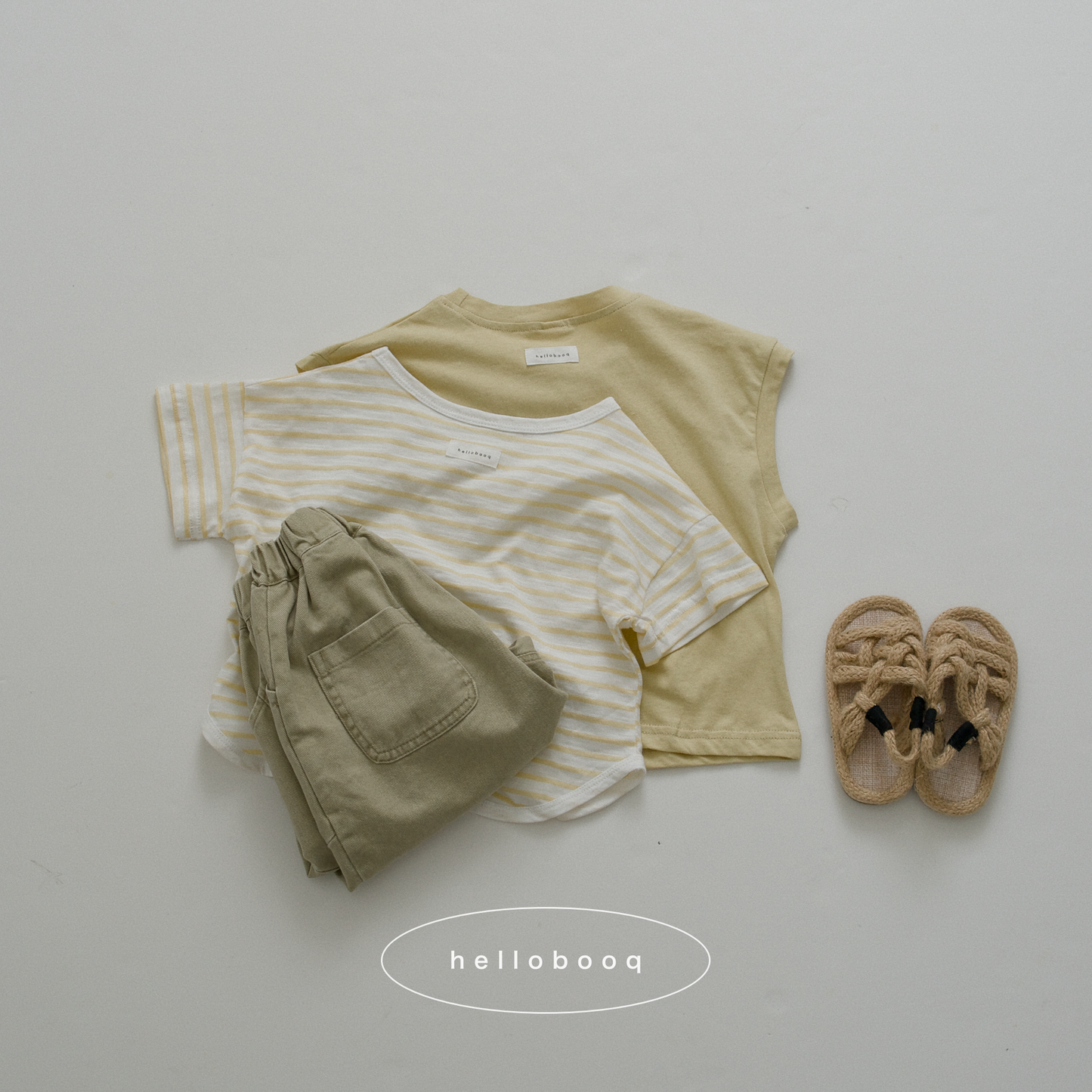【 original 】pail border tee