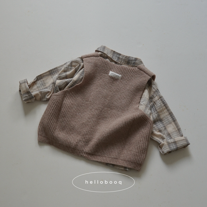 【 original 】bt knit vest