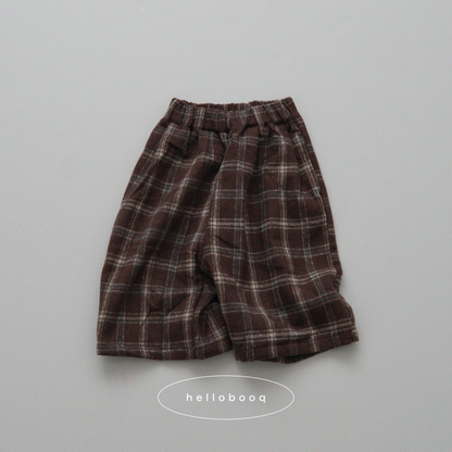 【 ご予約5%off 】brownie check pants