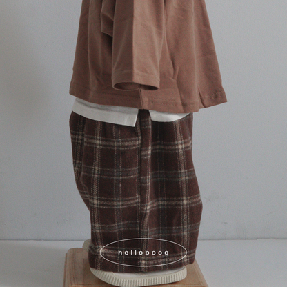 【 ご予約5%off 】brownie check pants