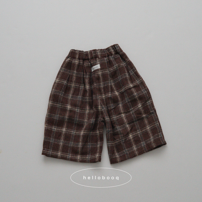 【 ご予約5%off 】brownie check pants