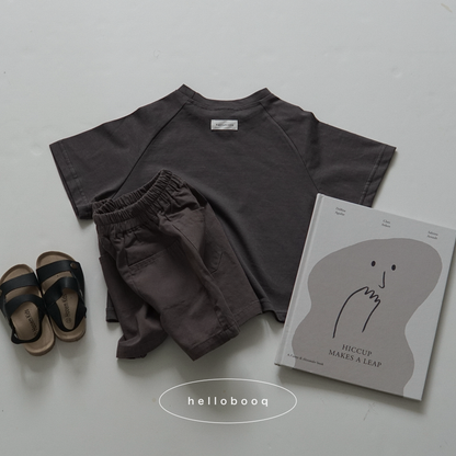 【 original 】cloudy raglan tee