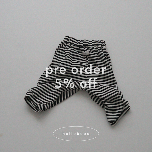 【 ご予約5%off 】mono stripe pants