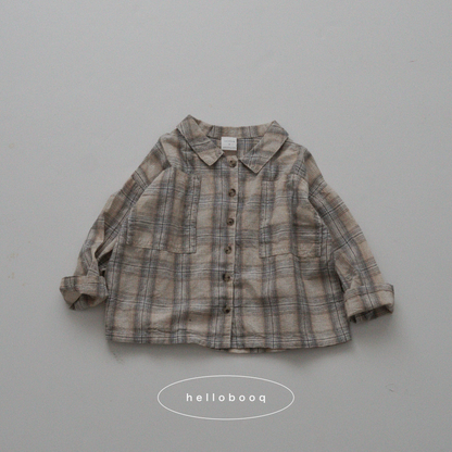 【 ご予約5%off 】soften check shirt