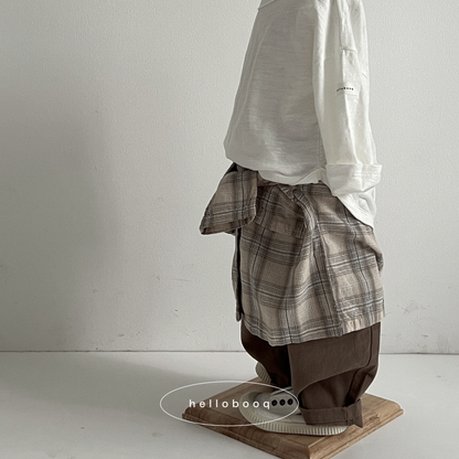 【 ご予約5%off 】soften check shirt