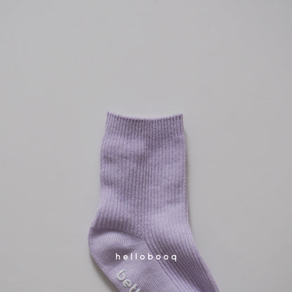 sherbet rib socks