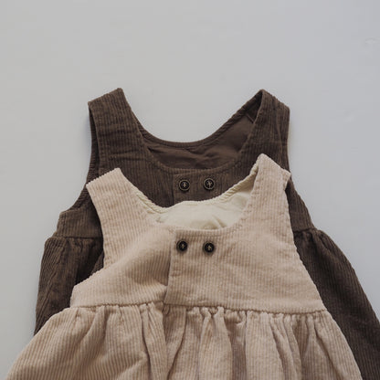 corduroy jumper skirt